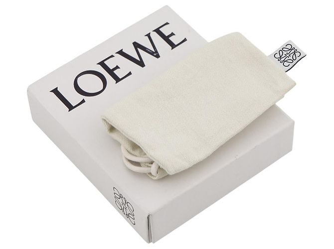 Loewe Tri-fold Ledergeldbörse Beige - Ansicht 16