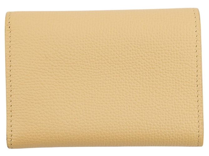 Loewe Tri-fold Ledergeldbörse Beige - Ansicht 3