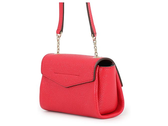 Borsa a tracolla Cartier Panthère de Leather Rosso - vista 2