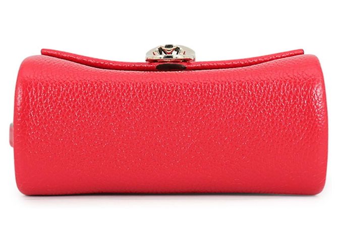 Borsa a tracolla Cartier Panthère de Leather Rosso - vista 3