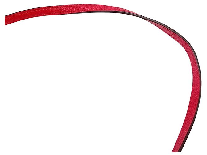 Borsa a tracolla Cartier Panthère de Leather Rosso - vista 9