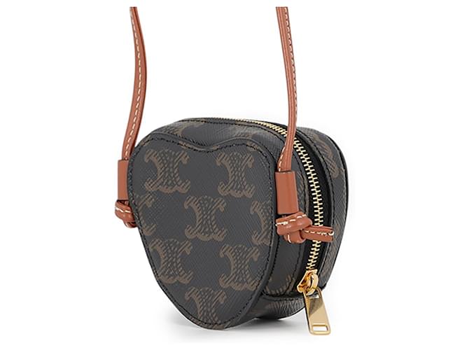 Céline Celine Triomphe Micro Heart Shoulder Pouch - vista 2
