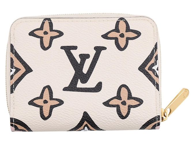 Louis Vuitton Monogram Wild at Heart Zippy Coin Purse Crudo - vista 3