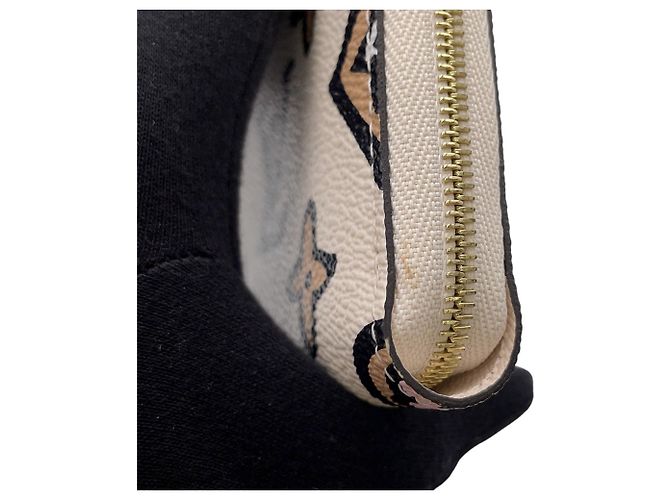 Louis Vuitton Monogram Wild at Heart Zippy Coin Purse Crudo - vista 5