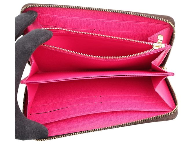Louis Vuitton Monogram Ivasion Zippy Wallet Pink - Ansicht 4