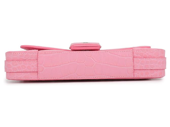 Borsa a tracolla Balenciaga Lindsay Rosa - vista 3