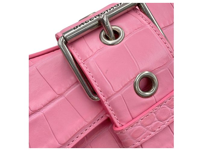 Borsa a tracolla Balenciaga Lindsay Rosa - vista 7