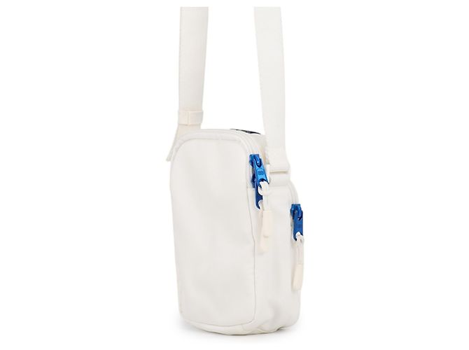 Borsa a tracolla Balenciaga in tela bianca Bianco - vista 2
