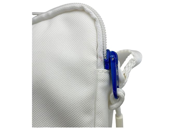 Borsa a tracolla Balenciaga in tela bianca Bianco - vista 7