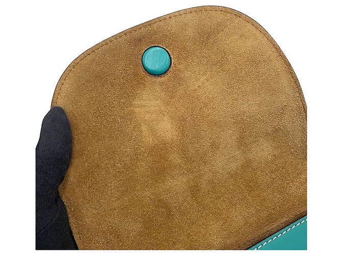 Borsa a tracolla Loewe Gate in pelle Verde - vista 12
