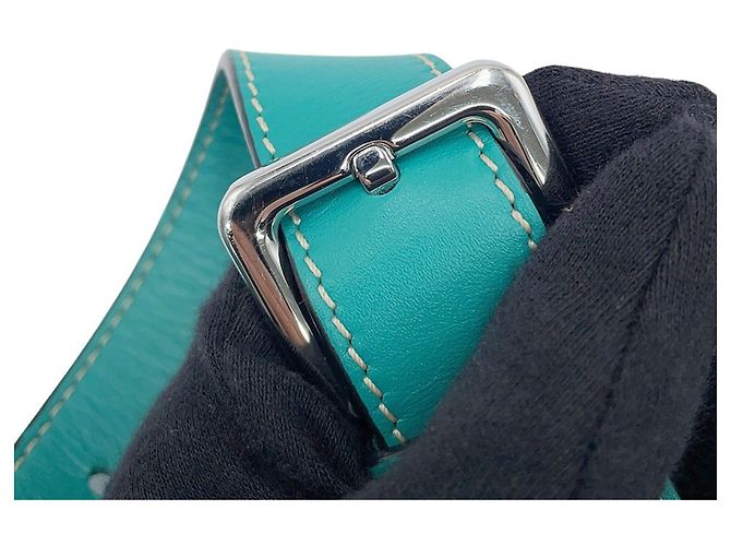 Borsa a tracolla Loewe Gate in pelle Verde - vista 15