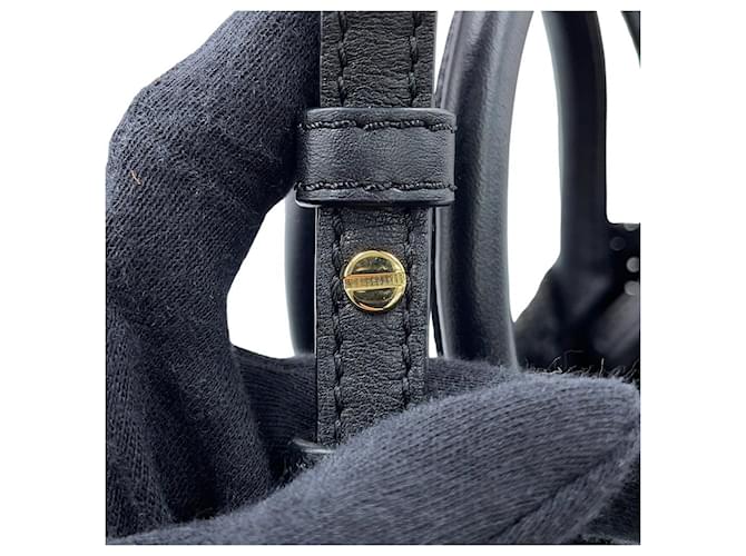 Loewe Standard A5 Tote Handtasche Schwarz Weiß - Ansicht 13