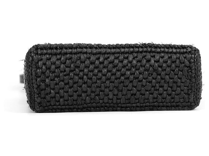 Loewe Standard A5 Tote Handtasche Schwarz Weiß - Ansicht 3