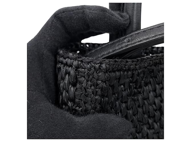 Loewe Standard A5 Tote Handtasche Schwarz Weiß - Ansicht 9
