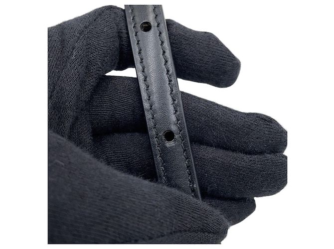 Borsa Balenciaga Mini Toy in pelle di agnello Nero - vista 14