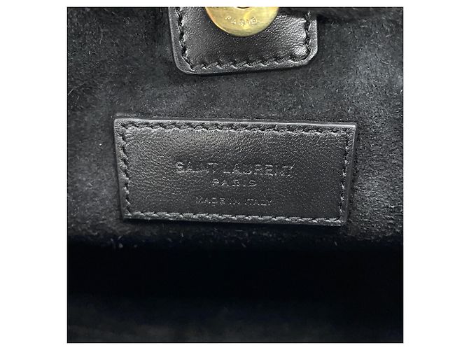 Borsa Balenciaga Mini Toy in pelle di agnello Nero - vista 17