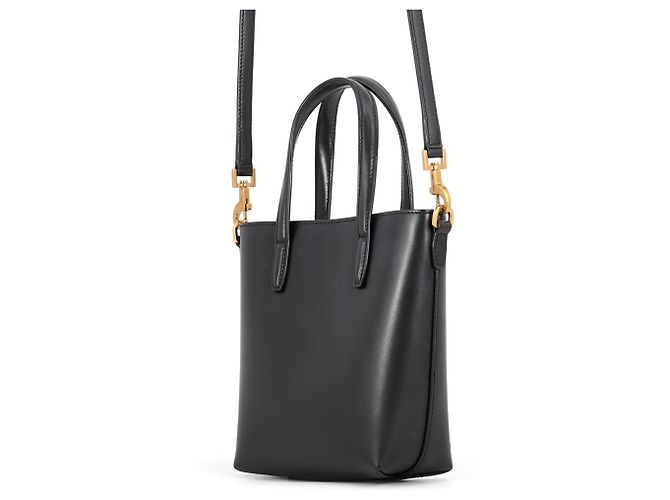 Borsa Balenciaga Mini Toy in pelle di agnello Nero - vista 2