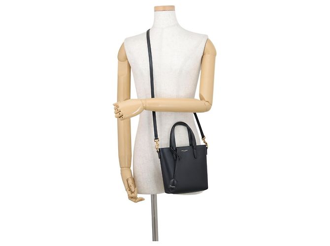Borsa Balenciaga Mini Toy in pelle di agnello Nero - vista 5