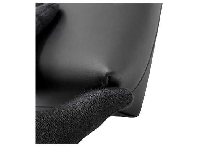 Borsa Balenciaga Mini Toy in pelle di agnello Nero - vista 9