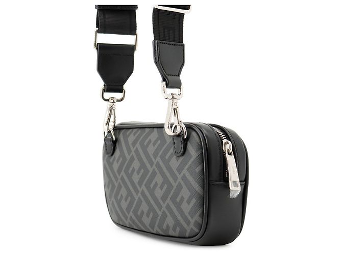 Bolso de hombro Fendi con estampado Zucca Castaño - vista 2
