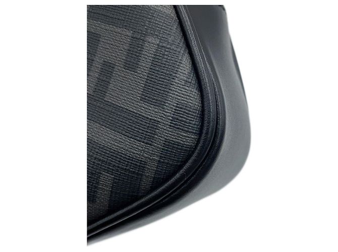 Bolso de hombro Fendi con estampado Zucca Castaño - vista 7