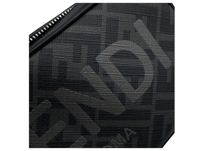 Bolso de hombro Fendi con estampado Zucca Castaño - vista 8