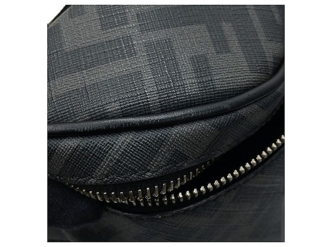 Fendi Zucca Handtasche Gürtel Taillentasche Braun - Ansicht 7