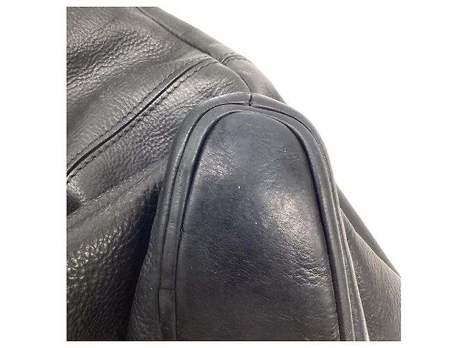 Céline Borsa Hobo Slouched Celine in pelle nera Nero - vista 14