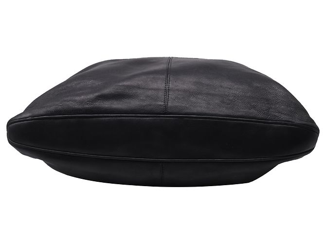 Céline Borsa Hobo Slouched Celine in pelle nera Nero - vista 5