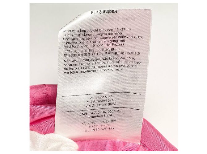 Valentino Wollkleid Pink - Ansicht 10