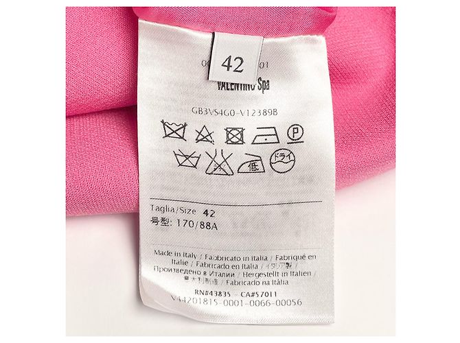 Valentino Wollkleid Pink - Ansicht 7