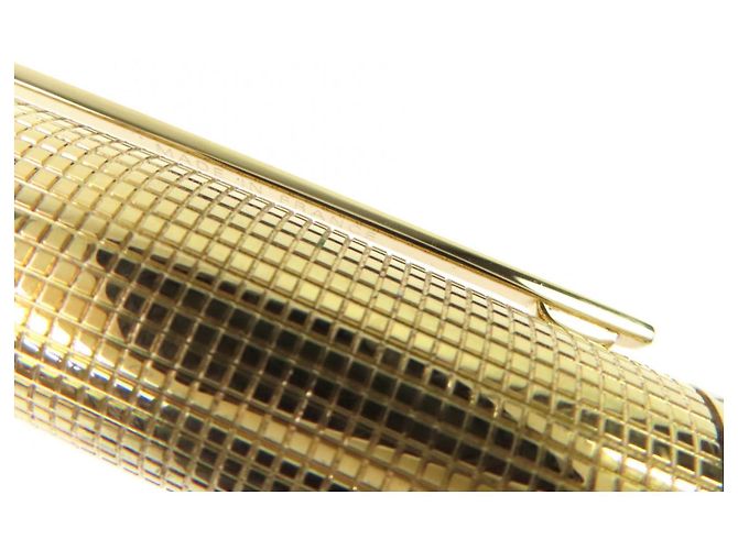 Louis Vuitton Dock Kugelschreiber Schwarz Golden - Ansicht 7