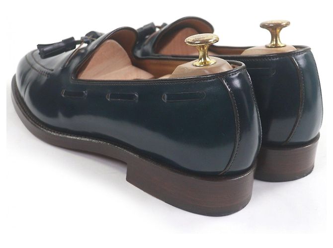 Autre Marque Mocassini REGAL in Cordovan Verde Verde scuro - vista 6
