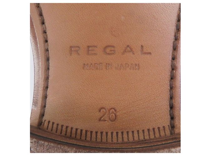 Autre Marque Mocassini REGAL in Cordovan Verde Verde scuro - vista 9