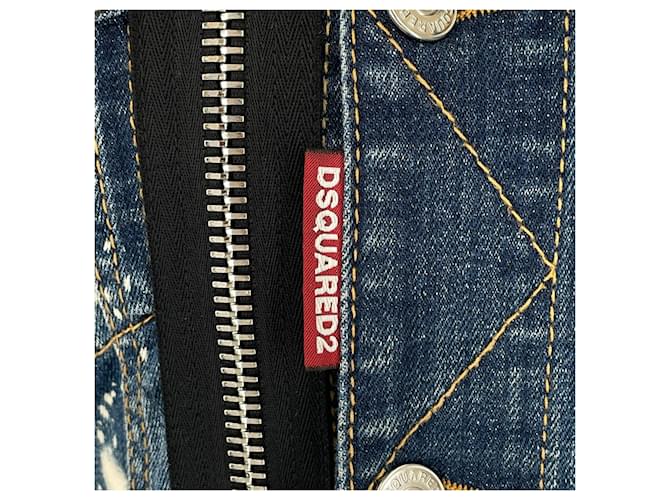 Autre Marque Chaqueta de algodón denim DSQUARED2 Azul - vista 7