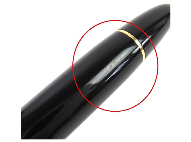 Montblanc Meisterstück 149 14K Füllfederhalter Schwarz Golden - Ansicht 11