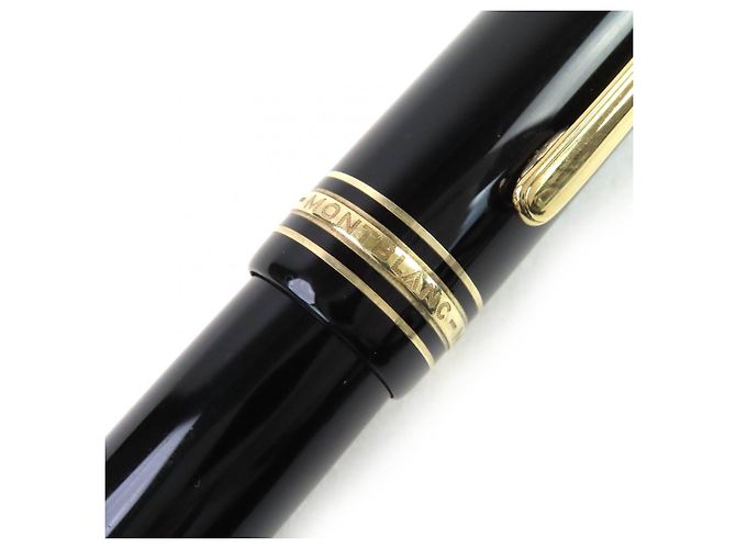 Montblanc Meisterstück 149 14K Füllfederhalter Schwarz Golden - Ansicht 7