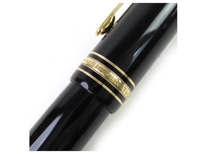 Montblanc Meisterstück 149 14K Füllfederhalter Schwarz Golden - Ansicht 8