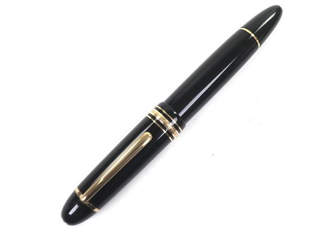 Montblanc Meisterstück Au750 Füllfederhalter Schwarz - Ansicht 2