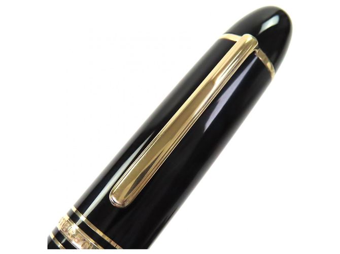 Montblanc Meisterstück Au750 Füllfederhalter Schwarz - Ansicht 7