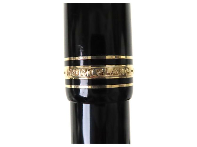 Montblanc Meisterstück Au750 Füllfederhalter Schwarz - Ansicht 8