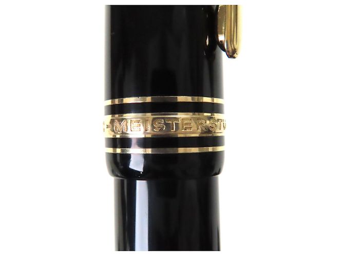 Montblanc Meisterstück Au750 Füllfederhalter Schwarz - Ansicht 9