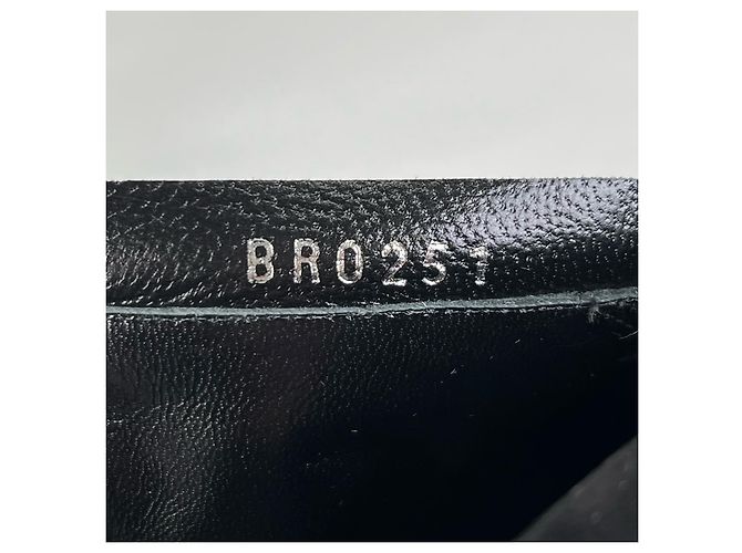 Bottines en cuir daim Louis Vuitton 1A965S Noir - vue 11