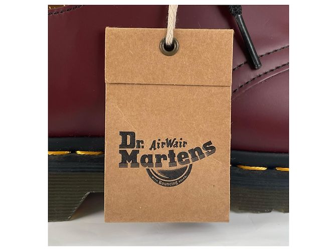 Autre Marque Dr.Martens 1461 Lederschuhe Rot - Ansicht 10