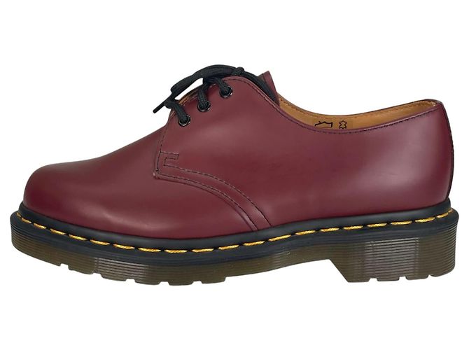Autre Marque Dr.Martens 1461 Lederschuhe Rot - Ansicht 3