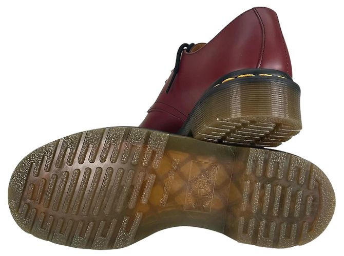 Autre Marque Dr.Martens 1461 Lederschuhe Rot - Ansicht 6