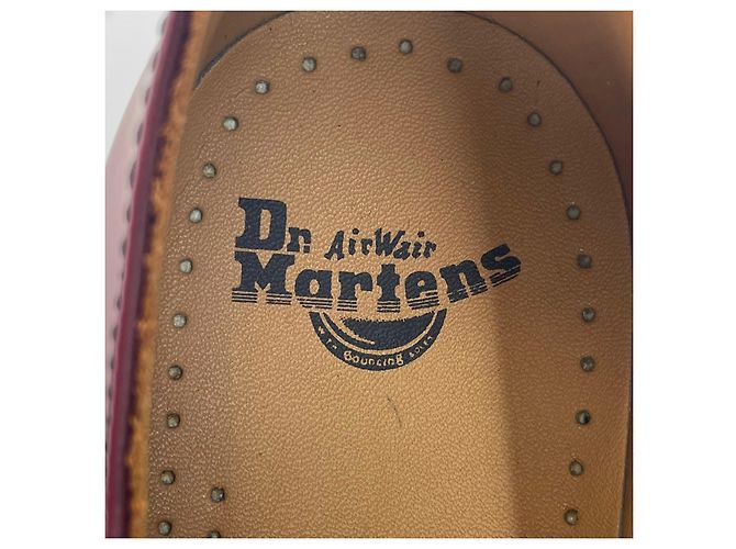 Autre Marque Dr.Martens 1461 Lederschuhe Rot - Ansicht 7