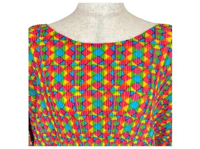 Issey Miyake PLEATS PLEASE PP23-FK383 T-shirt Multicolor - vista 3