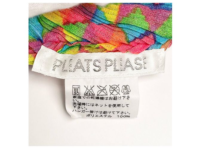Issey Miyake PLEATS PLEASE PP23-FK383 T-shirt Multicolor - vista 5