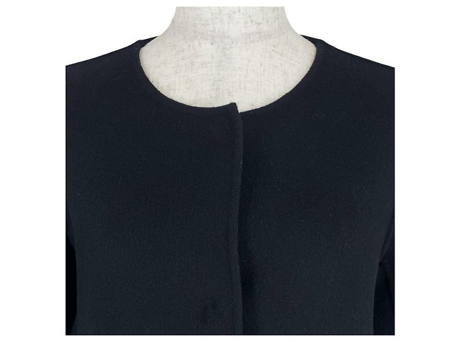 Max Mara WEEKEND MaxMara Wollmantel Schwarz - Ansicht 4